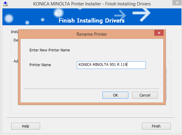done.  invitation to restart computer